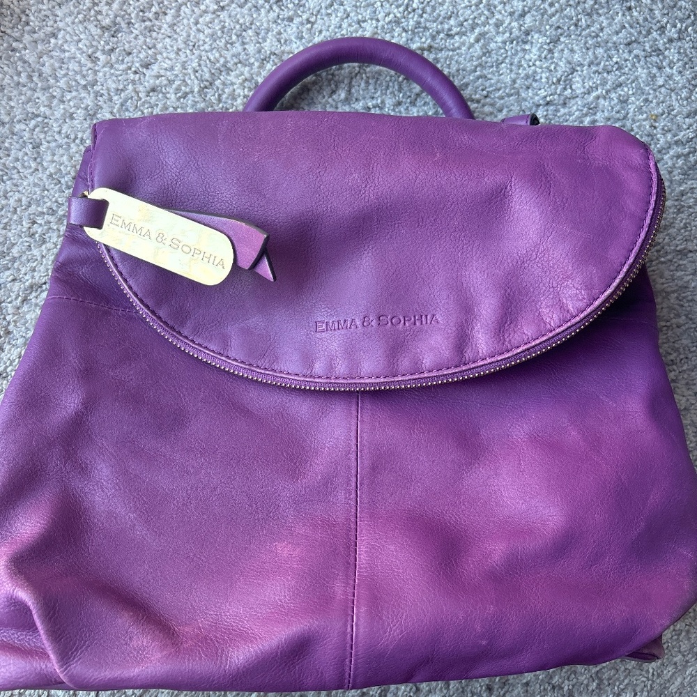 Emma and Sophia Leather bag